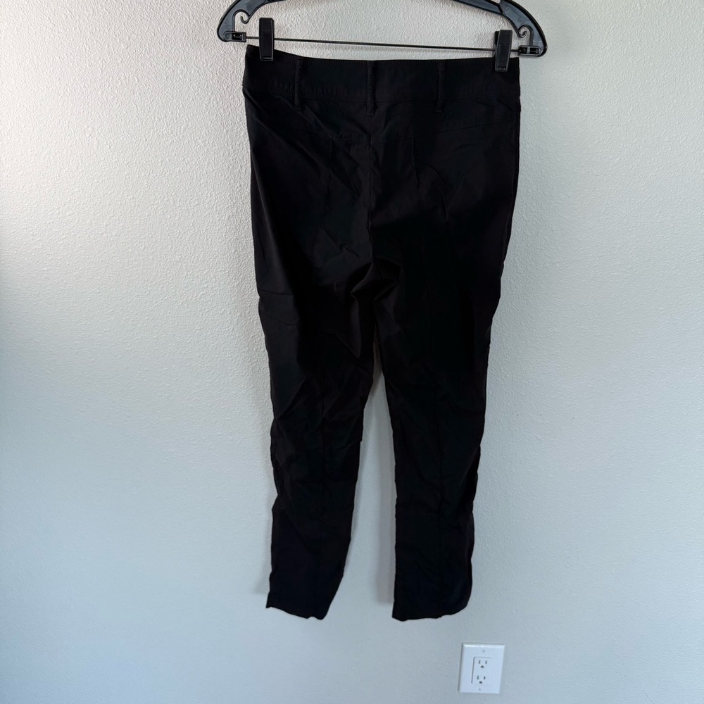 Anatomie Black Cropped Slim Zip-Detail Pants - Picture 9 of 15